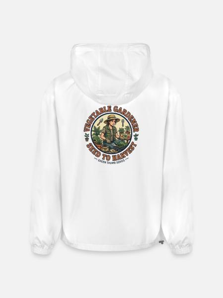 Seed to Harvest Garden - Champion Packable Jacket - white