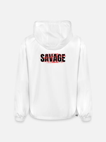 savage - Champion Packable Jacket - white