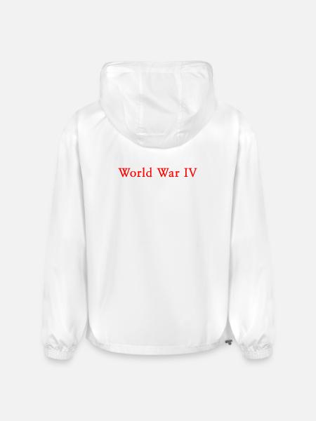 WORLD WAR 4 - Champion Packable Jacket - white