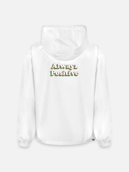 Alwayz Positive - Champion Packable Jacket - white