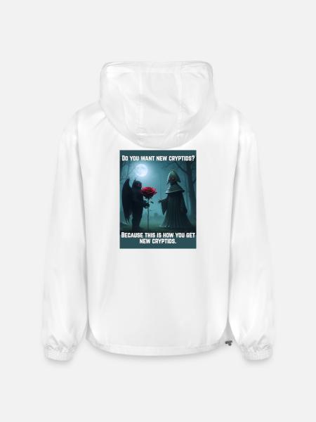 Mothman Romance - Champion Packable Jacket - white