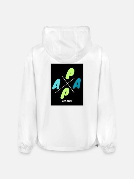APPA Cross Logo EST 2025 - Champion Packable Jacket - white