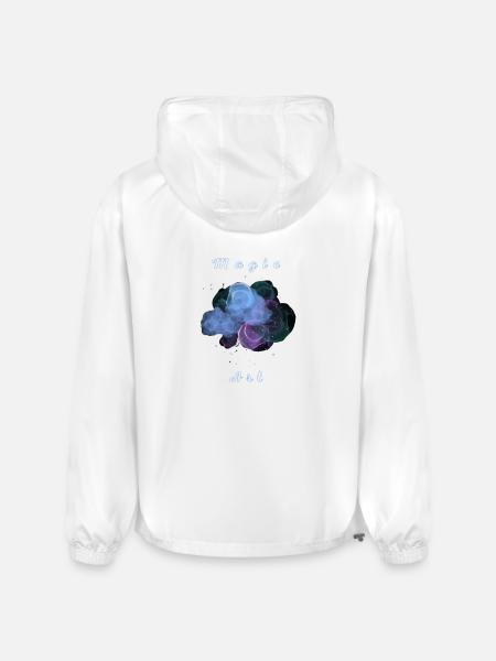 Nebula Smoke Magic - Champion Packable Jacket - white