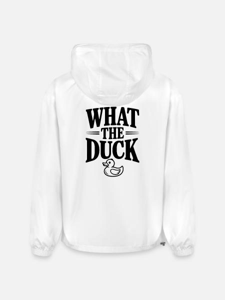 What The Duck - Champion Packable Jacket - white