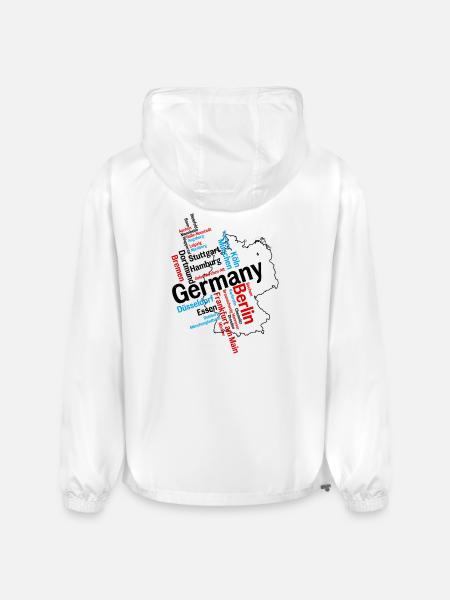 Germany - Champion Packable Jacket - white