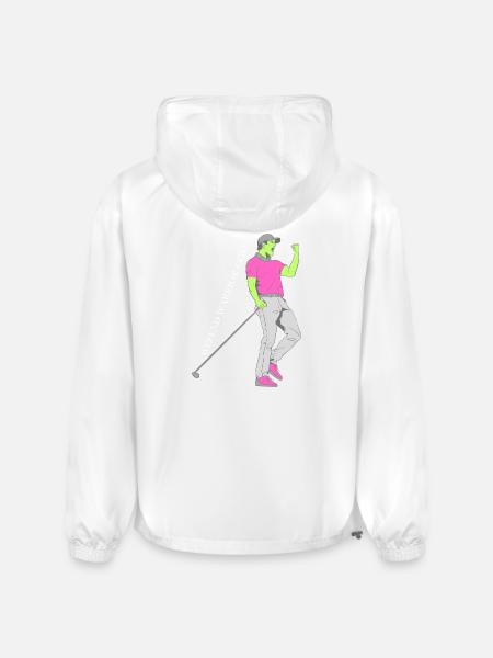Weekend_Warrior_Golf - Champion Packable Jacket - white