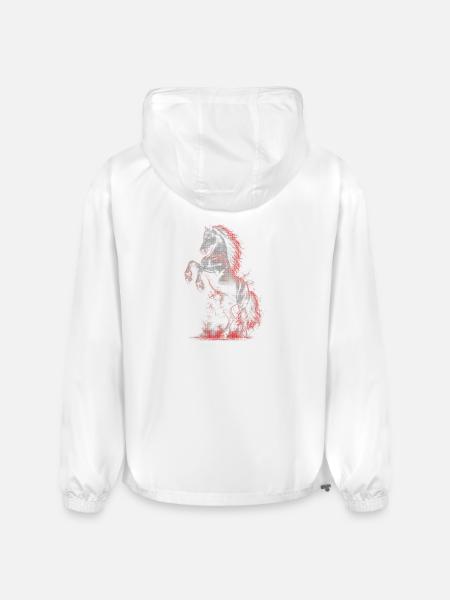 Crimson Blaze Stallion - Champion Packable Jacket - white