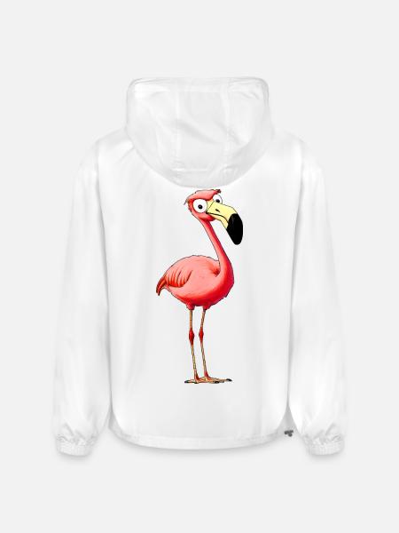 Flamingos Style - Champion Packable Jacket - white