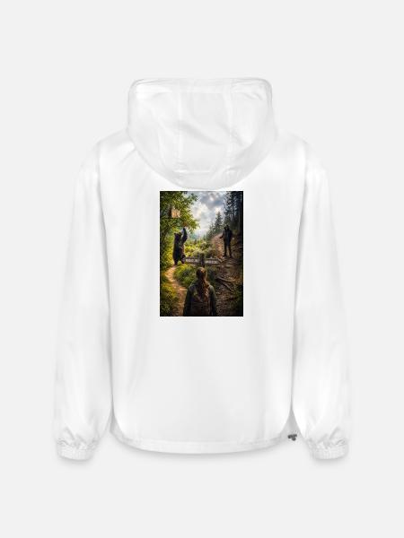 Choose the bear - Champion Packable Jacket - white