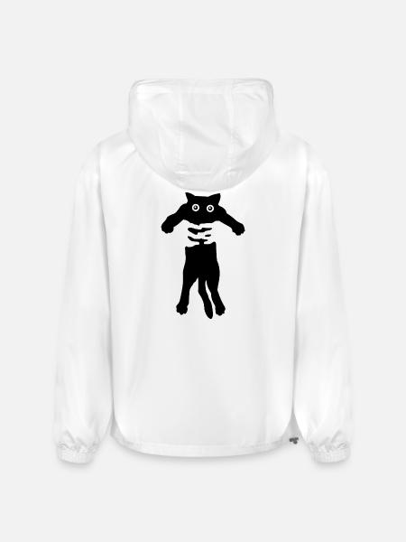 Flow cat - Champion Packable Jacket - white