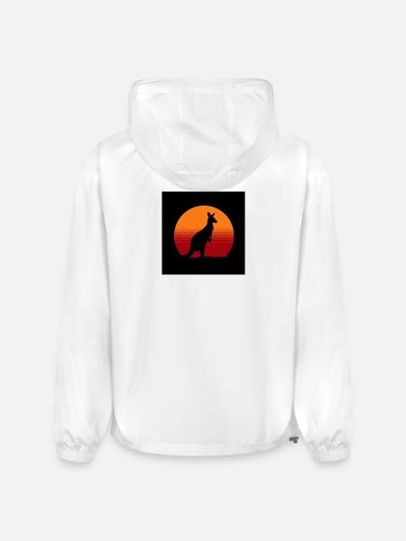 Sunrise Kangaroo Spirit - Champion Packable Jacket - white