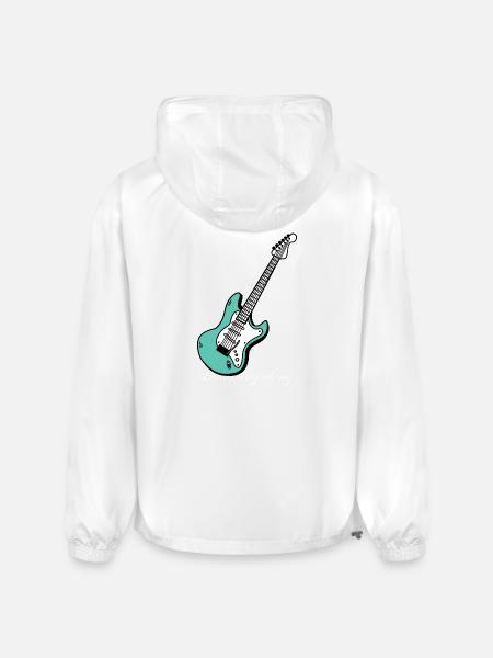 Strumming_Along - Champion Packable Jacket - white