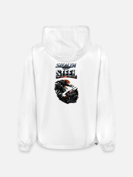 Stealth vs Steel Clash - Champion Packable Jacket - white