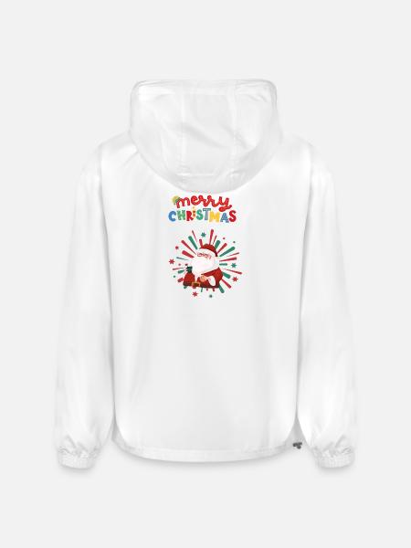 Christmas_Design - Champion Packable Jacket - white