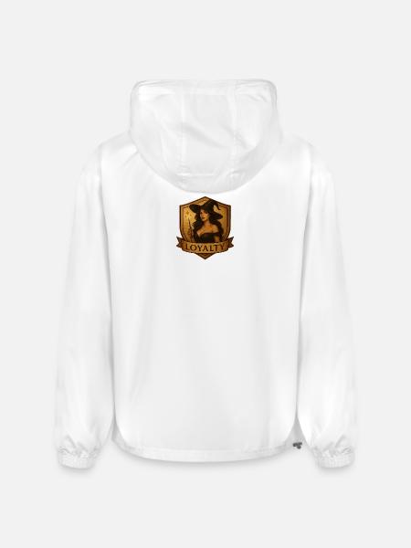 Witch Loyalty Shield Emblem - Champion Packable Jacket - white