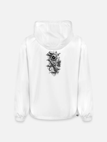 Reality Is Just Another Dream - Champion Packable Jacket - white