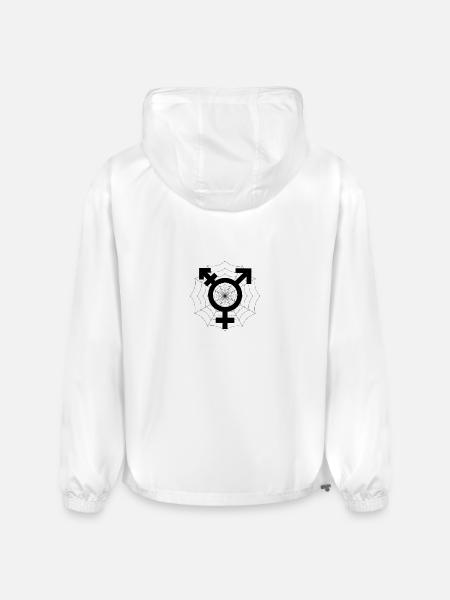Trans support - Champion Packable Jacket - white