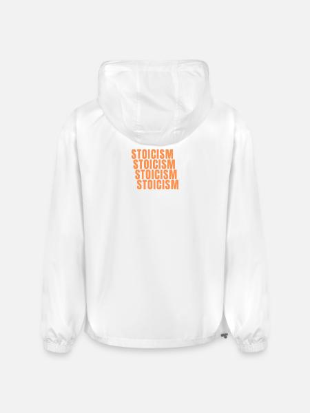 Stoicism : The Strength of Simplicity - Champion Packable Jacket - white