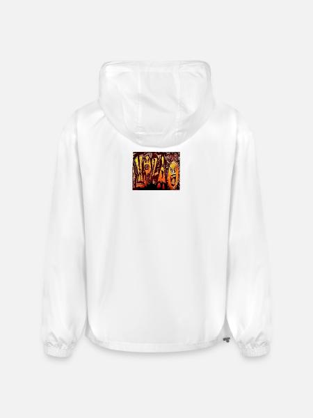 Inferno Graffiti Faces - Champion Packable Jacket - white