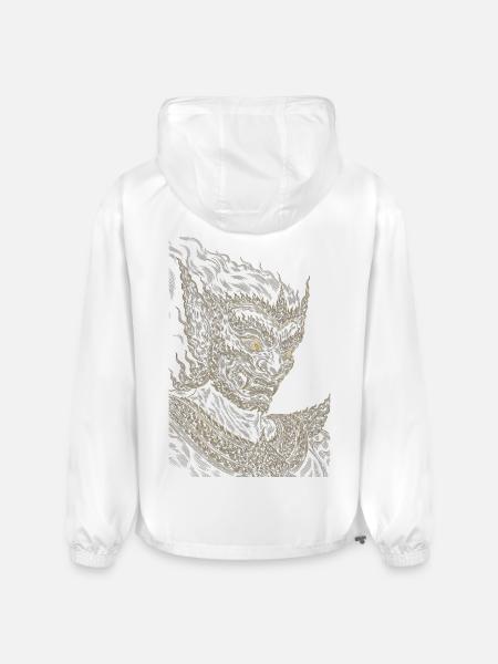 Ornate Dragon Guardian - Champion Packable Jacket - white