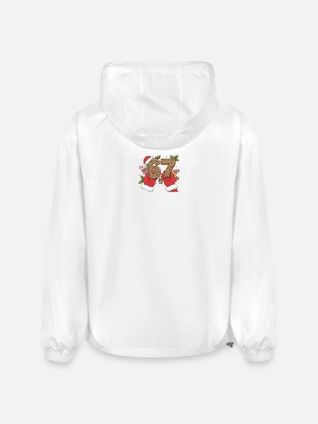 Holiday Gingerbread 6 7 Meme - Champion Packable Jacket - white