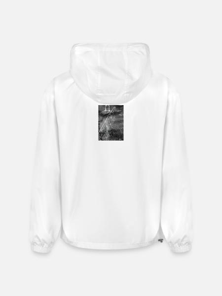 Good Shepherd - Dark Image - Champion Packable Jacket - white