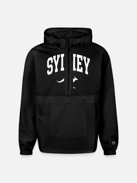 Sydney Kangaroo - Champion Packable Jacket - black