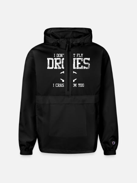 Drones Quadcopter Drone Racing - Champion Packable Jacket - black