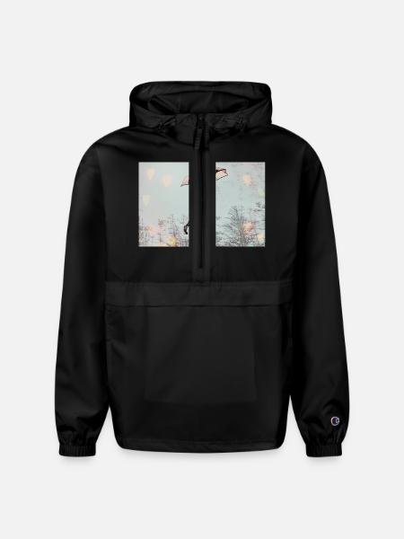 Umbrella Boy - Champion Packable Jacket - black