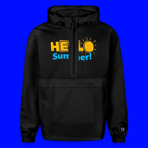 Kreative In Kinder Hello Summer! - Champion Packable Jacket