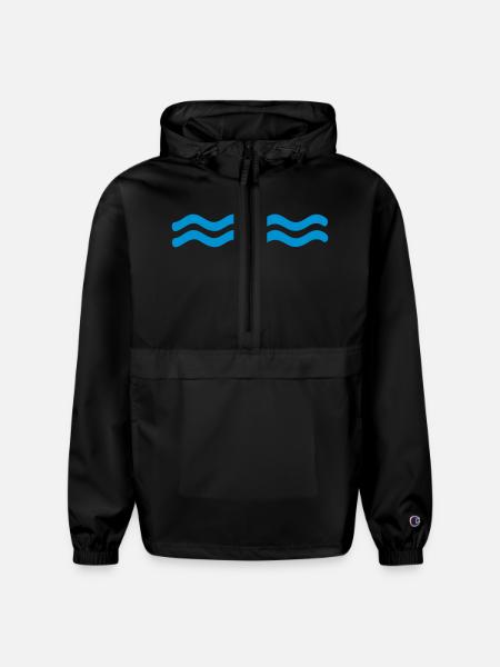 water - Champion Packable Jacket - black