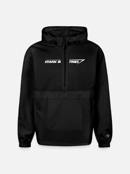 industries comic company marvel - Champion Packable Jacket - black