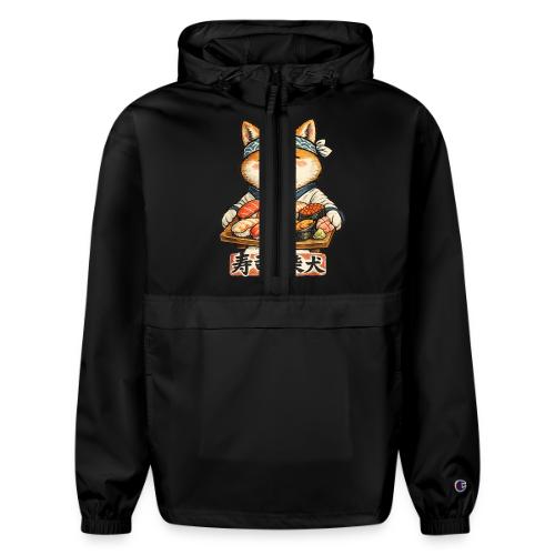 Funny Shiba Inu Sushi Kawaii Dog Tee - Champion Packable Jacket