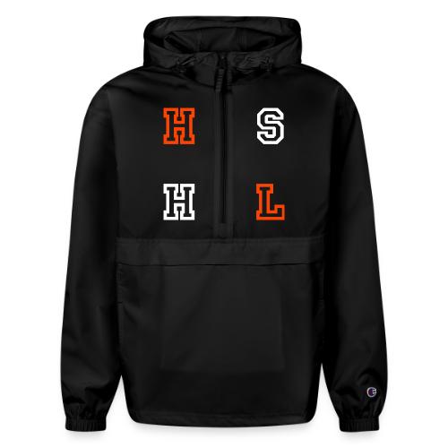 HHSL ORANGE/WHITE - Champion Packable Jacket