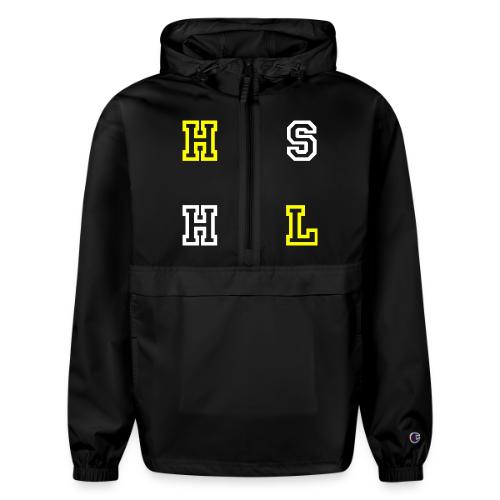 HHSL YELLOW/WHITE - Champion Packable Jacket