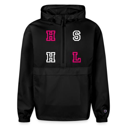HHSL HOT PINK/WHITE - Champion Packable Jacket