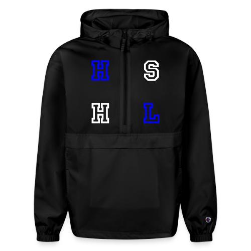 HHSL Blue/White - Champion Packable Jacket