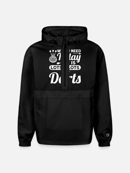 Darts Dart Player - Champion Packable Jacket - black
