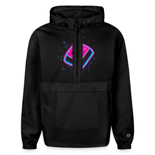 Neon Pixel A Key - Champion Packable Jacket