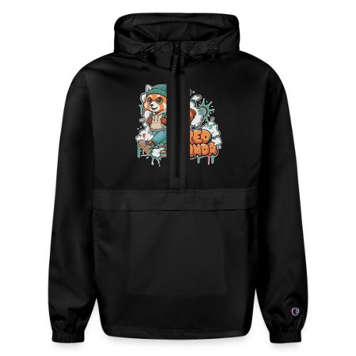 Red Panda Street Graffiti Vibes - Champion Packable Jacket