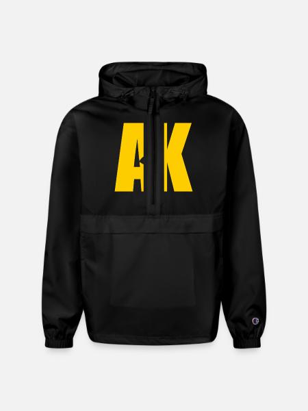 AK47 YELLOW - Champion Packable Jacket - black
