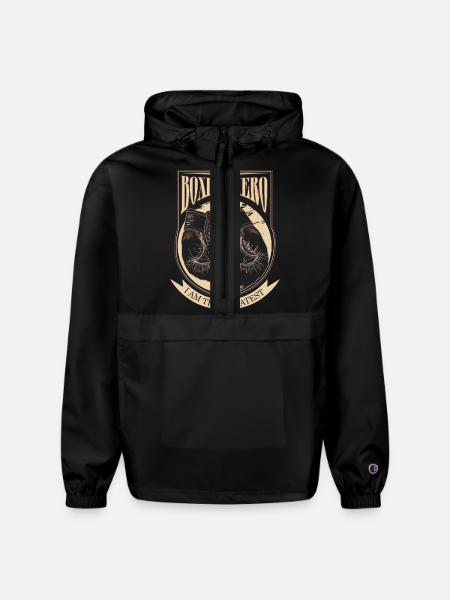 Boxing Hero - i am the greatest - Champion Packable Jacket - black