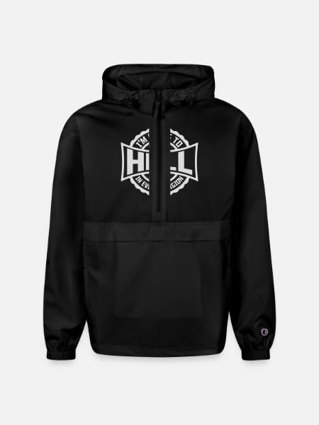im going to hell - Champion Packable Jacket - black