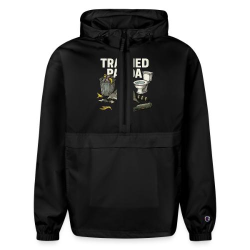 Trashed Panda – Funny Drunk Raccoon Cartoon - Champion Packable Jacket