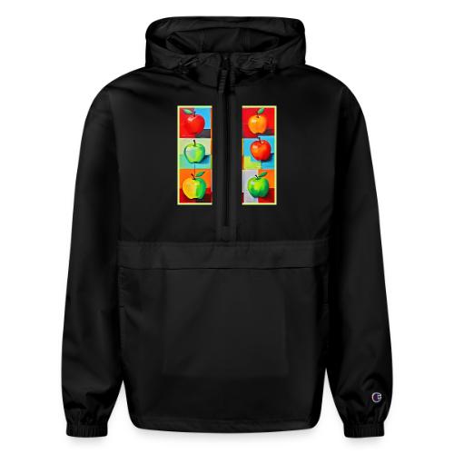 Colorful Apple Grid - Champion Packable Jacket