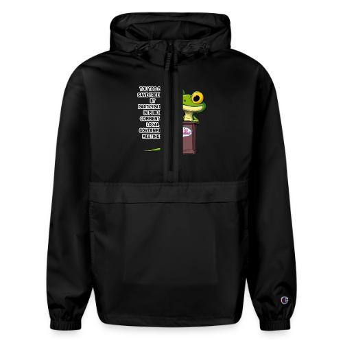 Public Comment Lizard Design - Champion Packable Jacket