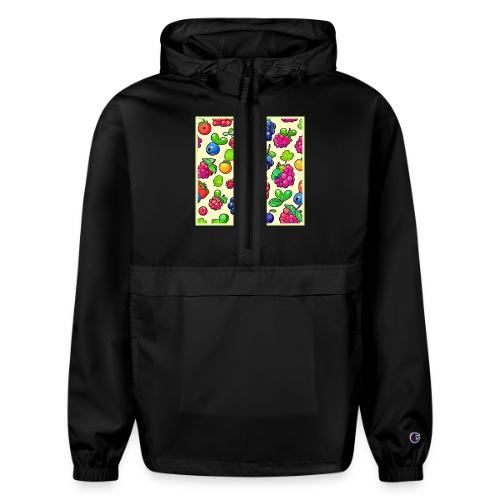 Berry Fruit Pattern Design - Champion Packable Jacket