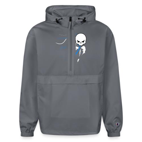 cyber skull bluw - Champion Packable Jacket