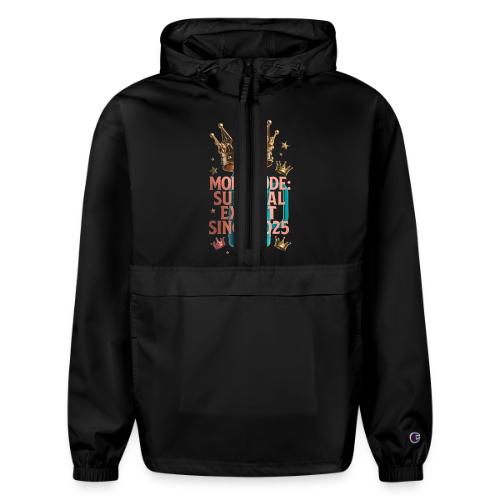 Mom Mode Survival Expert Tee - Champion Packable Jacket