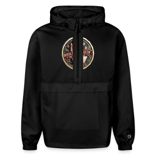 Dad Tax Collector Medallion T Shirt - Champion Packable Jacket